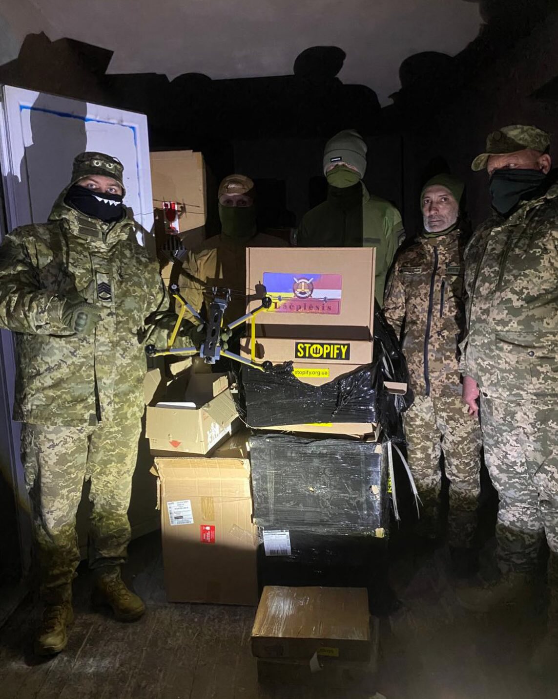 Unsere Hilfe für die Front